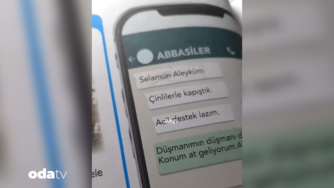 Talas Savaşı’nı WhatsApp’la anlattı