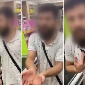 cocuklu kadini markette taciz eden sapik gozaltina alindi 2gOZJeVN